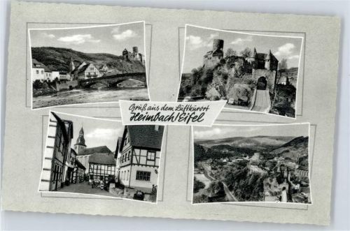 Heimbach Burg, Kirche, Brücke