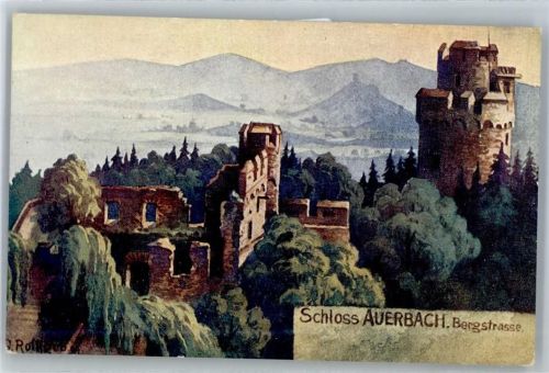 Auerbach Schloß sign. G.Roth