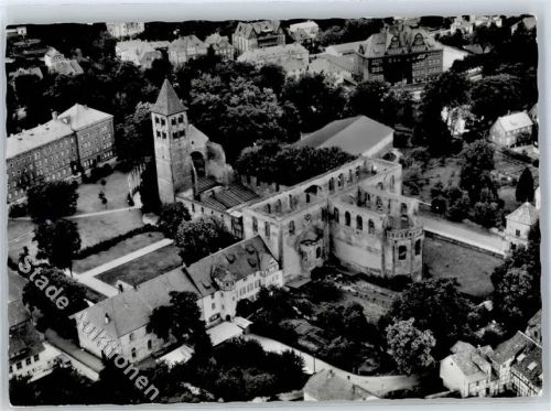 Bad Hersfeld Ruine , Fliegeraufnahme