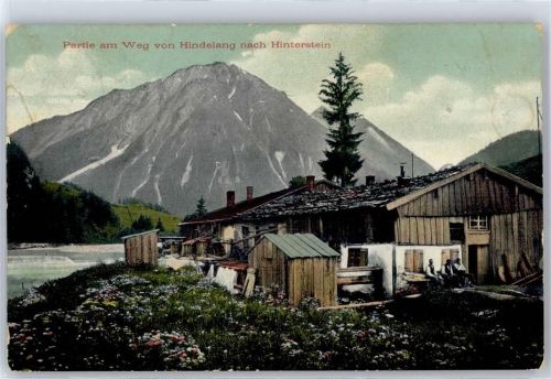 87541 W8973 Hindelang - Dorfpartie