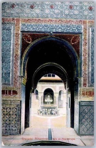 Granada Alhambra Sala de Abenterrajes