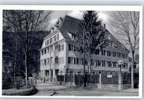 Hirsau Sanatorium Notopfer