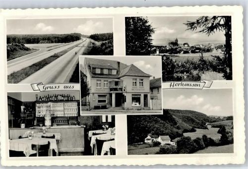 56593 W5453 Horhausen (Westerwald) - Gasthaus Pension Heinz