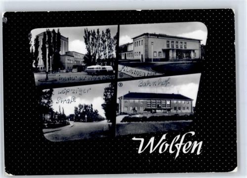 Wolfen Leipziger Straße Bahnhof Filmtheater