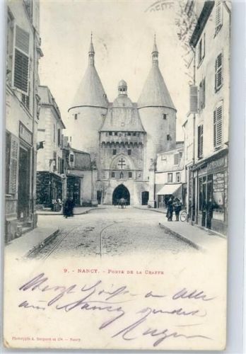 Nancy 1901 Ponte de la Craffe