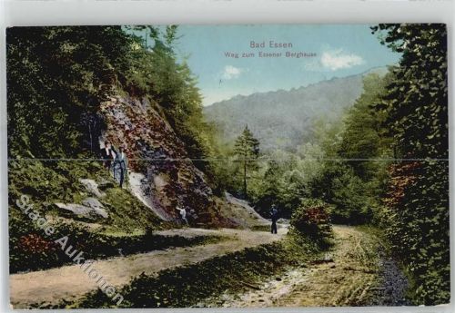 Bad Essen 1915 Weg zum Berghaus