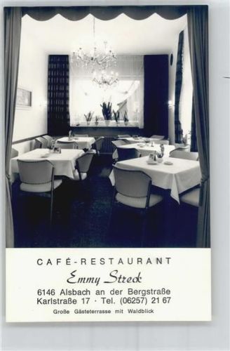 64665 W6146 Alsbach - Restaurant Cafe Emmy Streck