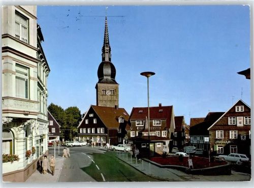 Wermelskirchen Markt Kirche Auto