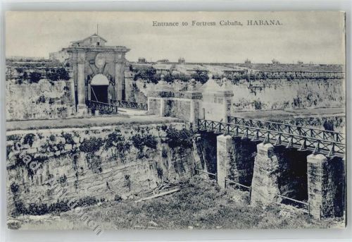 Havanna Entrance to Fortress Cabana