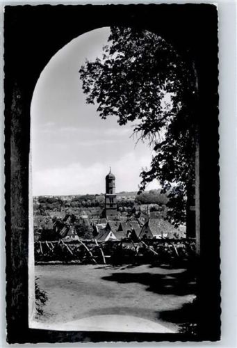 Biberach Durchblick von der Schillerhöhe
