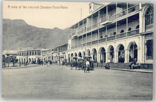 Aden - Round the Crescent, Hotel de l´Europe, Steamer Point