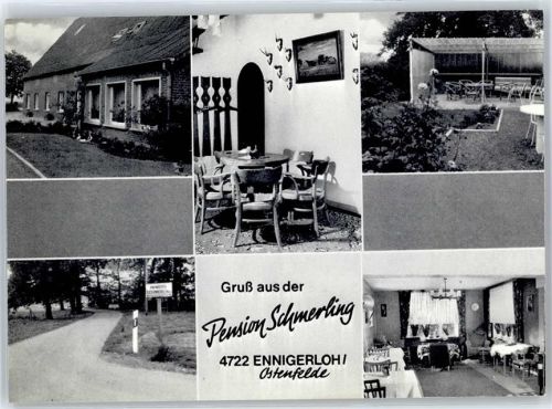 Ennigerloh Pension Schmerling Innen Terrasse