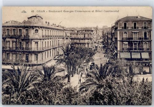 Oran Hotel Continental Boulevard Georges Clemenceau
