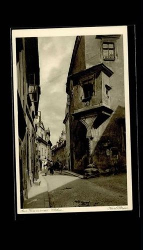 Cesky Krumlov Straßenansicht