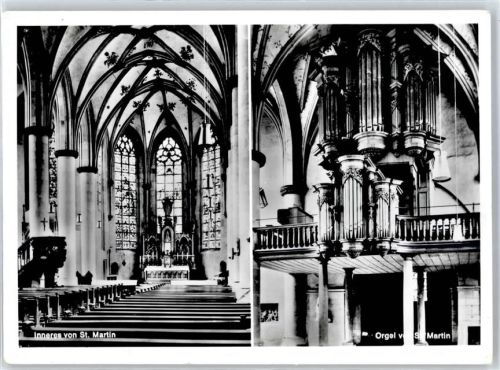 Nottuln Kirche St. Martin Innen Kirchenorgel