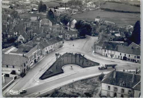 Saulieu Fliegeraufnahme