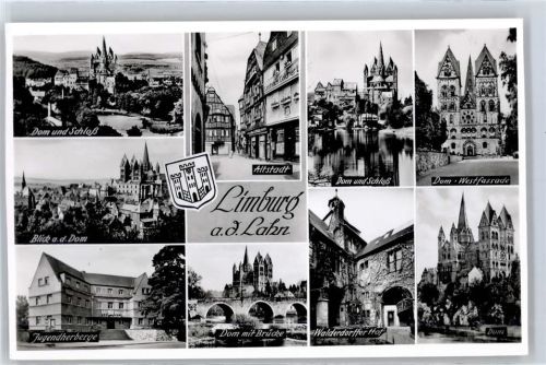 Limburg Dom, Schloss, Jugendherberge, Wappen