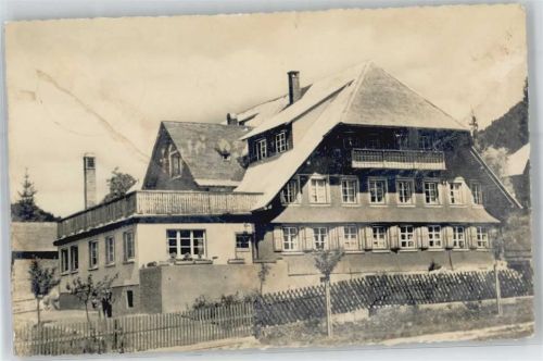Menzenschwand Jugendkurheim Schwarzwaldhaus