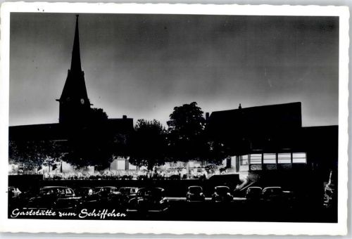 Dörnigheim Gasthaus zum Schiffchen Autos Nacht