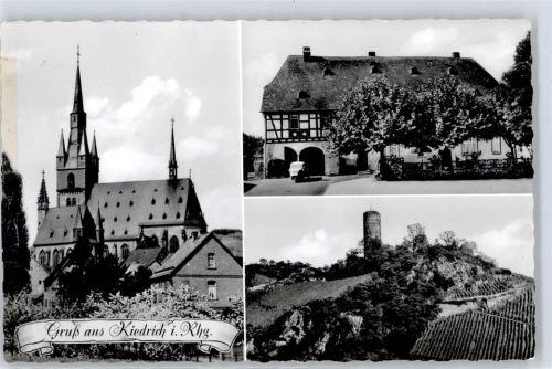 65399 W6229 Kiedrich , Rheingau - Winzerhaus