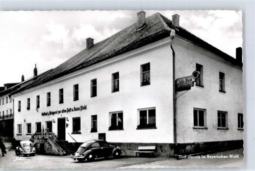 Bischofsmais Gasthaus zur alten Post VW Käfer