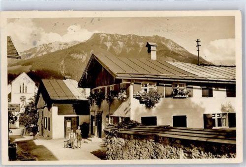 87541 W8973 Hindelang 1929 - Dorfstrasse