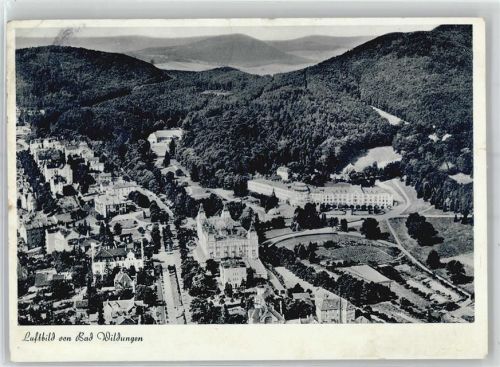 Bad Wildungen Fliegeraufnahme