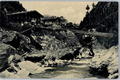 6290 Mayrhofen - Gasthaus Karlsteg Dornauberg Hüttenstempel