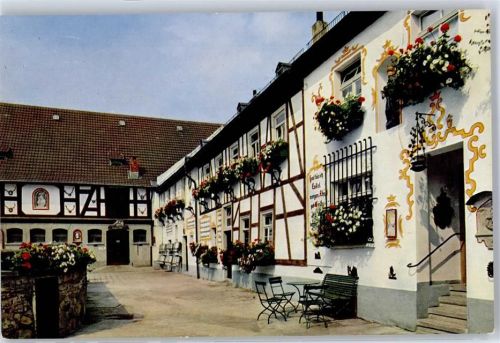 65779 W6233 Rettershof , Taunus - Klostergut Rettershof Gasthaus zum fröhlichen Landmann Reitschule und Sprachschule