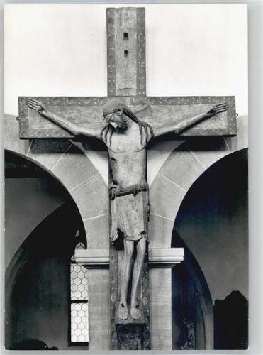 Aschaffenburg Stiftskirche Romanisches Kreuz 12 Jahrh.
