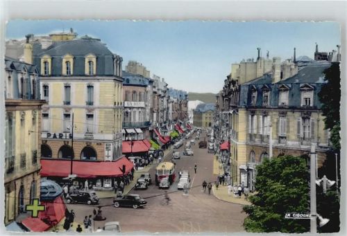 Bordeaux La Place Gambetta Autos