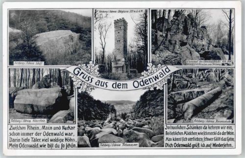 Felsberg Riesensäule Ohly Turm Felsenmeer