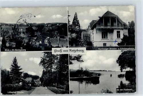 23909 W2418 Ratzeburg - Lübecker Straße Hamburger Blinden u. Erholungsheim