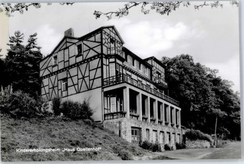 Kiedrich Kindererholungsheim "Haus Quellenhof"