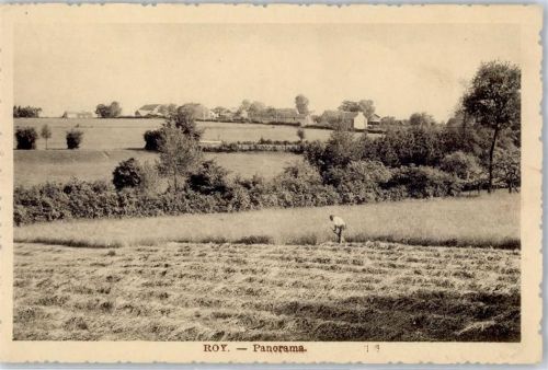 Roye Bauer auf dem Feld