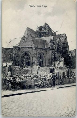 Roye Kirche Feldpost
