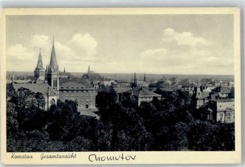 Chomutov Komotau 1939 - Kirche