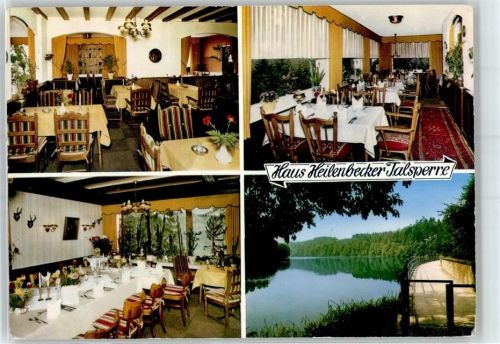 58256 W5828 Ennepetal - Cafe Gasthaus Heilenbecker Talsperre