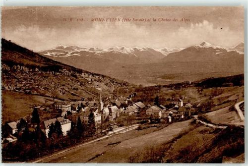 Monnetier-Mornex La Chaine des Alpes