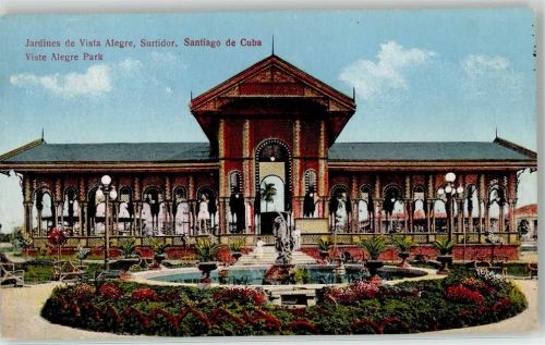 Santiago 1920 Viste Alegre Park AK