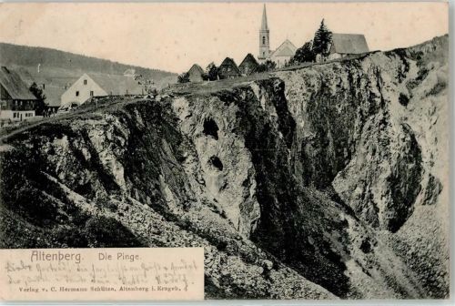 Altenberg 1904 Die Pinge
