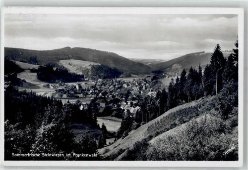 Steinwiesen Blik auf Steinwiesen Frankenwald