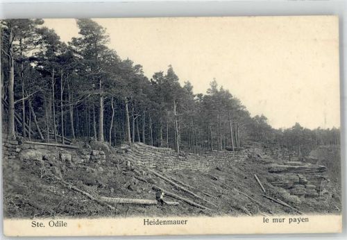 Obernai Heidenmauer Elsass Ste. Odile
