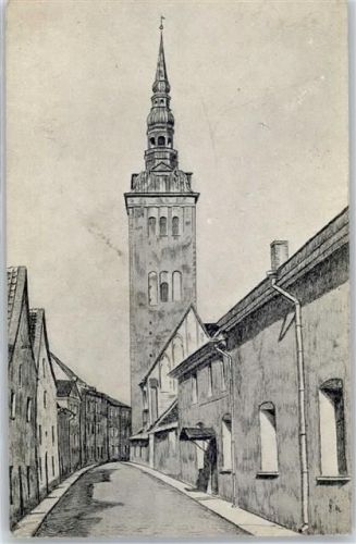 Tallinn Ritterstraße St. Nikolaikirche