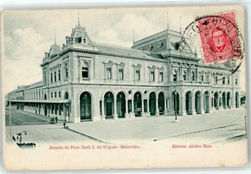 Montevideo 1917 - Bahnhof
