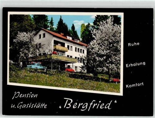 92444 W8463 Rötz , Oberpf - Pension Gasthaus Bergfried