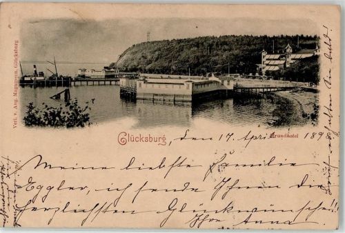Glücksburg 1898 Stranhotel