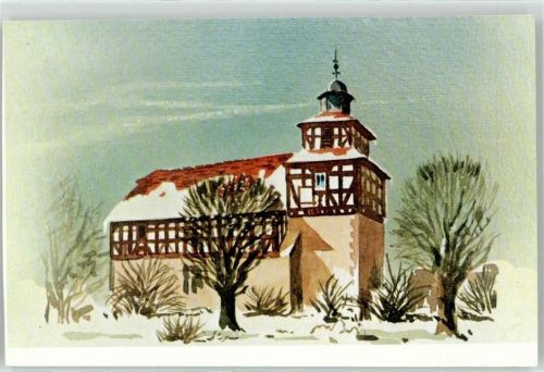Altenburschla Fachwerkkirche Chorturm 1564