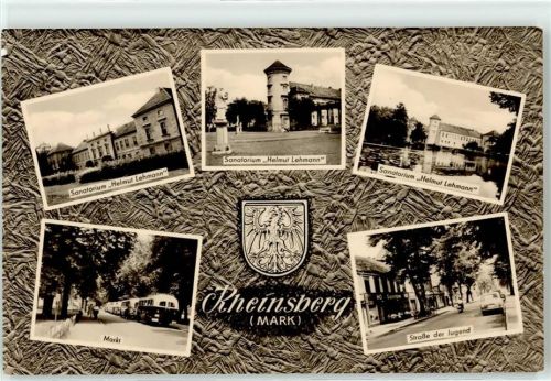 16818 O1950 Rheinsberg - Sanatorium Straße der Jugend