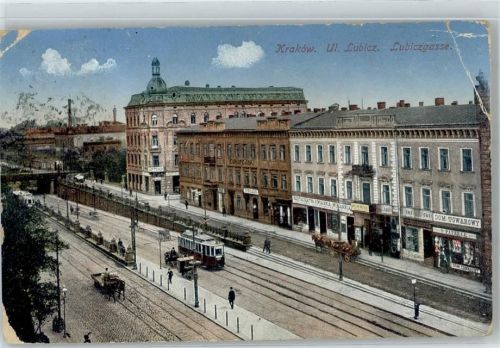 Krakau Kraków - Lubiczgasse Straßenbahn